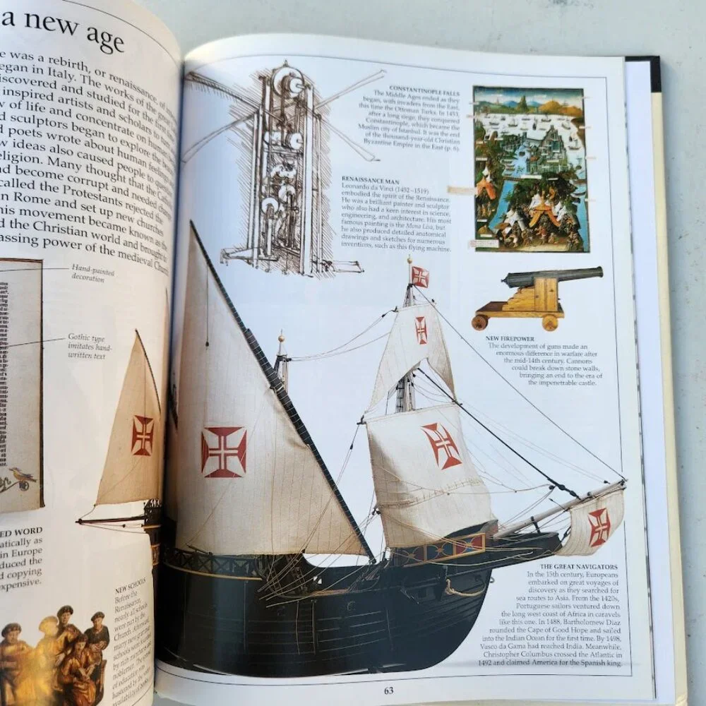 DK Eyewitness Books Medieval Life Discover Medieval Europe Hardcover Book 978075